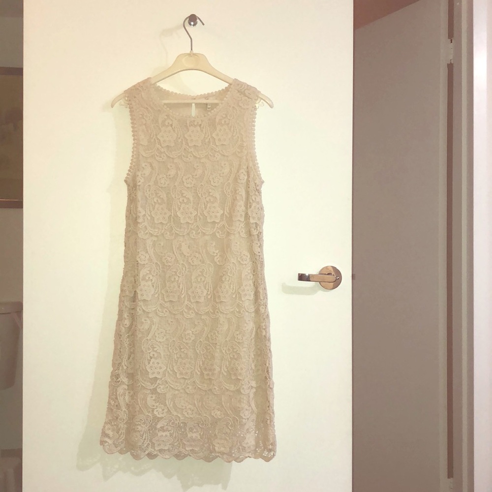 Joie lace sleeveless dress
